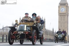 1904 De Dion Bouton EF16, London to Brighton, 03-Nov-2024