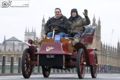 1904 Cadillac EL52, London to Brighton, 03-Nov-2024