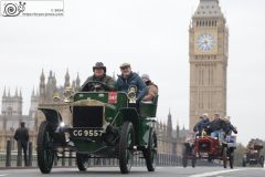 1904 Thornycroft CG9557, London to Brighton, 03-Nov-2024