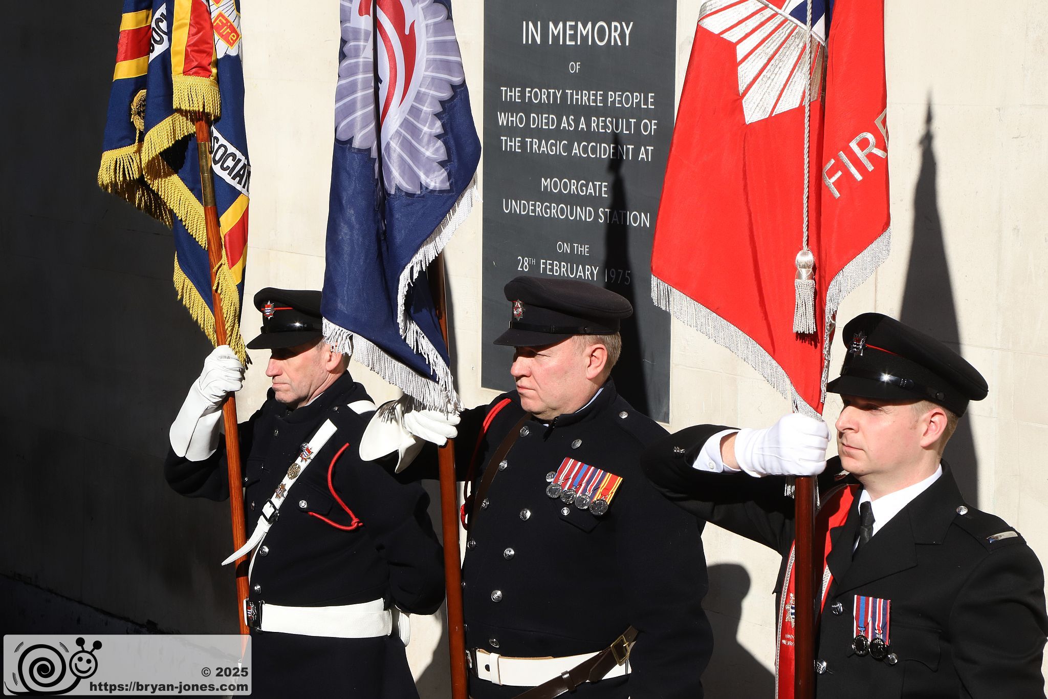 Memorial service for Moorgate 50th anniversary. 28-Feb-2025