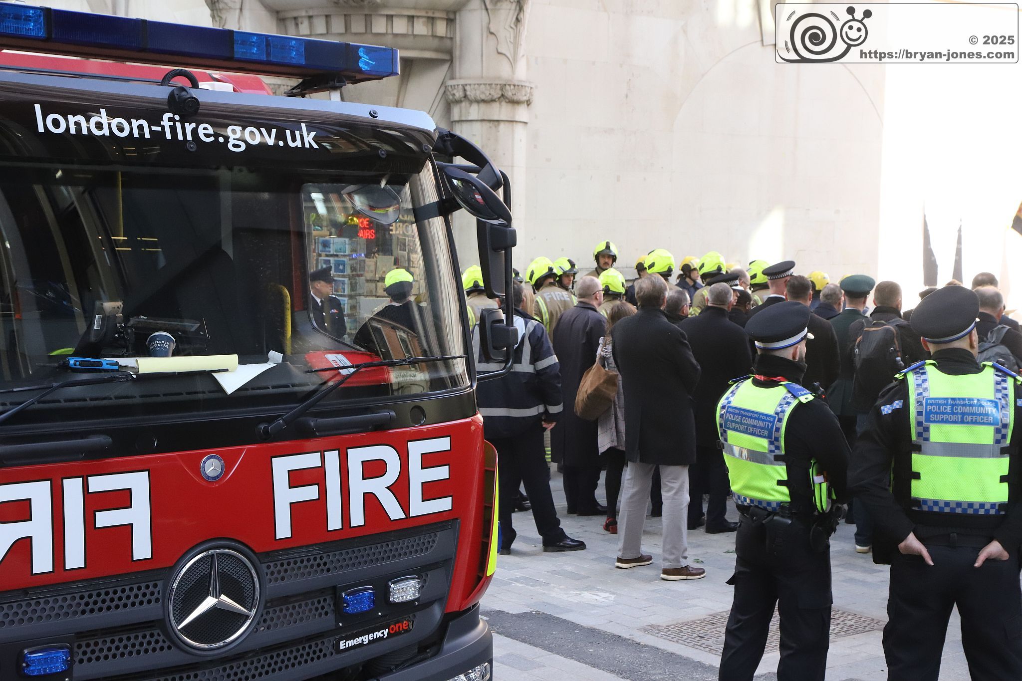 Memorial service for Moorgate 50th anniversary. 28-Feb-2025