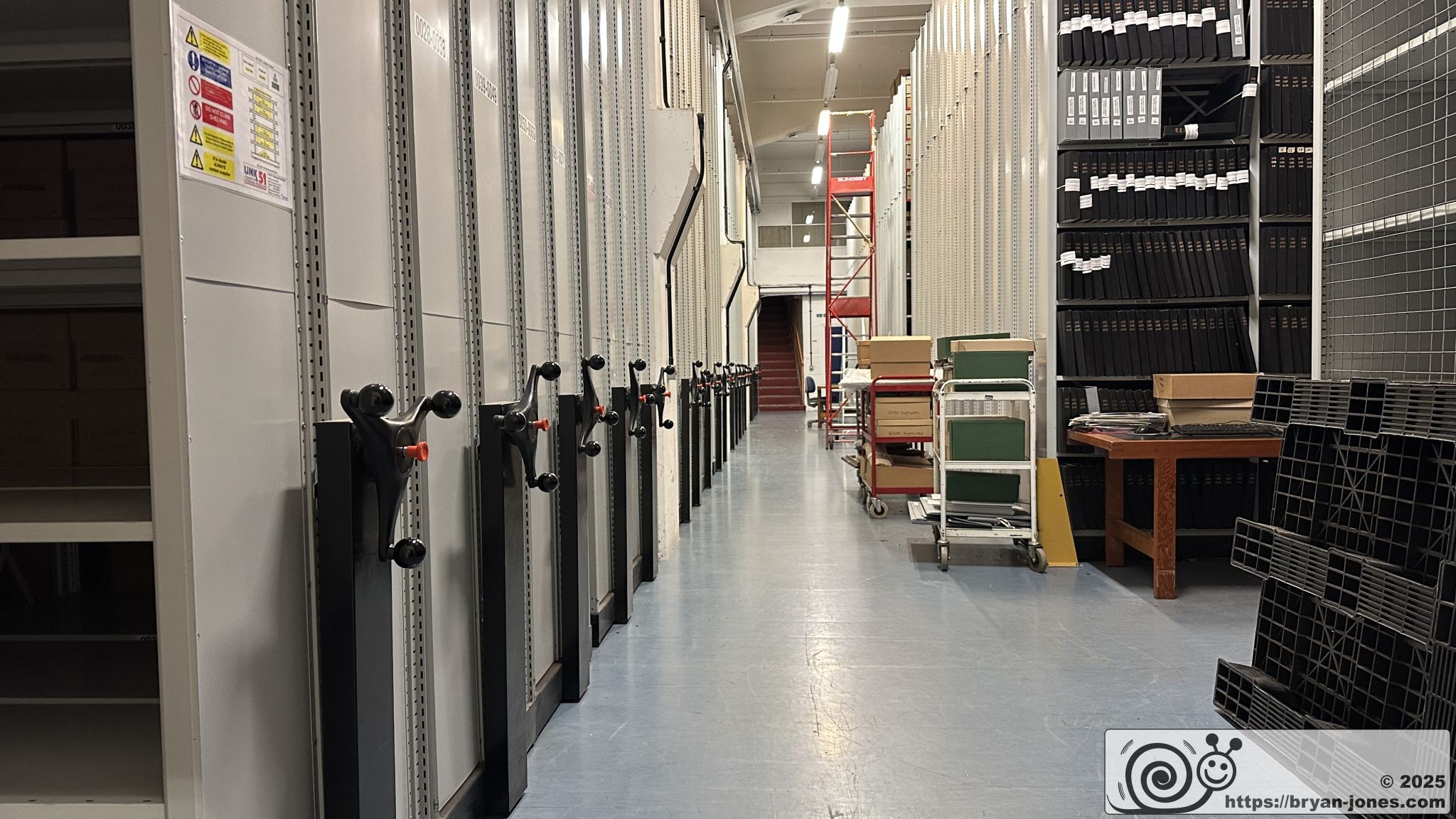 London Archives, Clerkenwell. 08-Mar-2025.