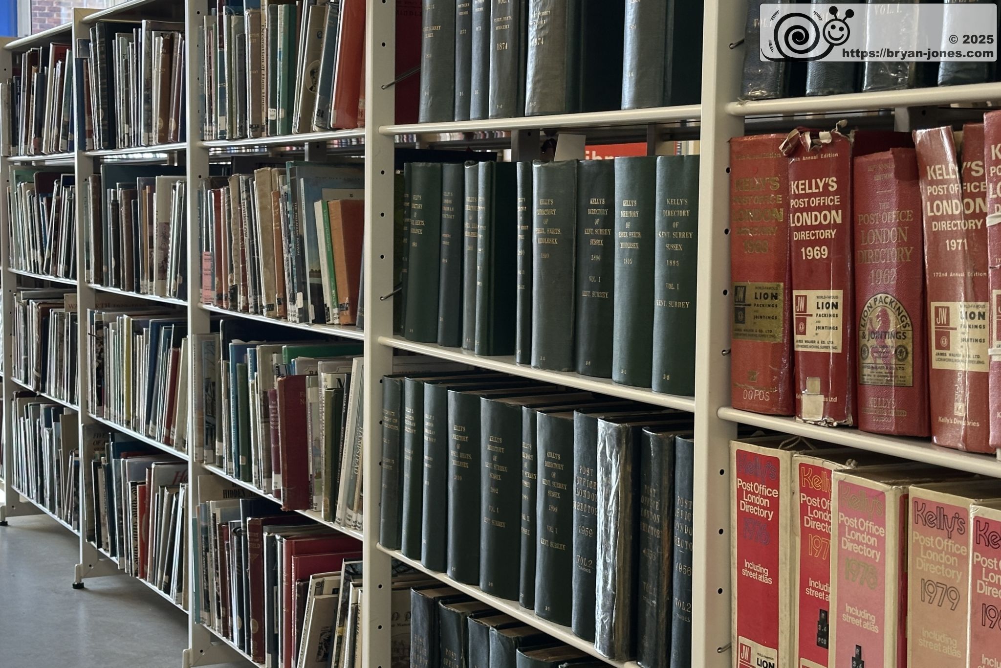 London Archives, Clerkenwell. 08-Mar-2025.