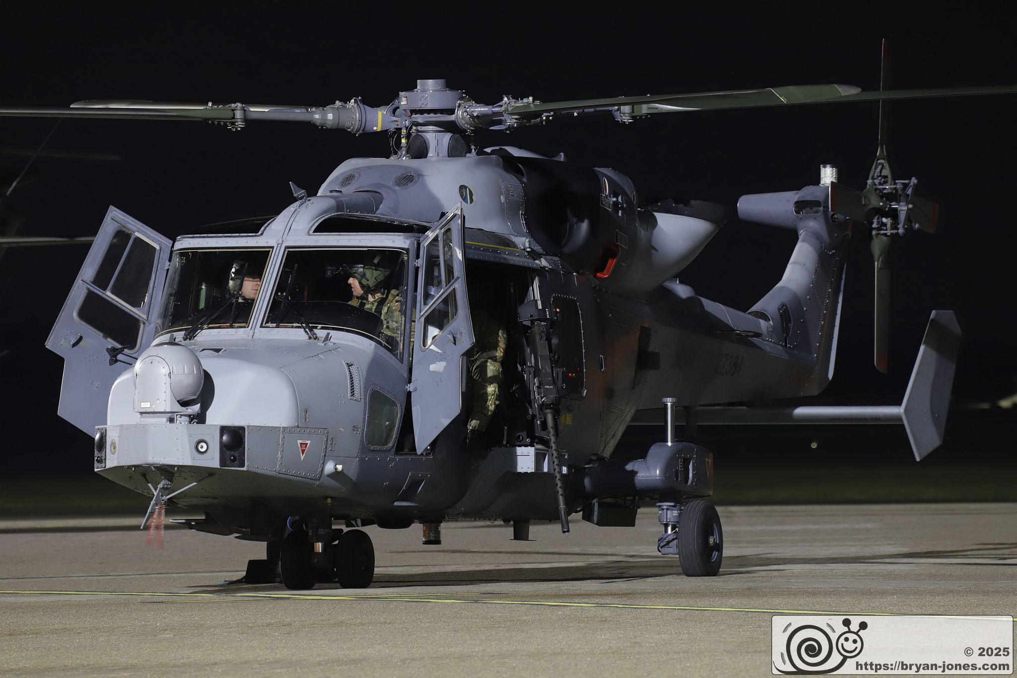 British Army Air Corps Wildcat, RAF Northolt. 06-Mar-2025.