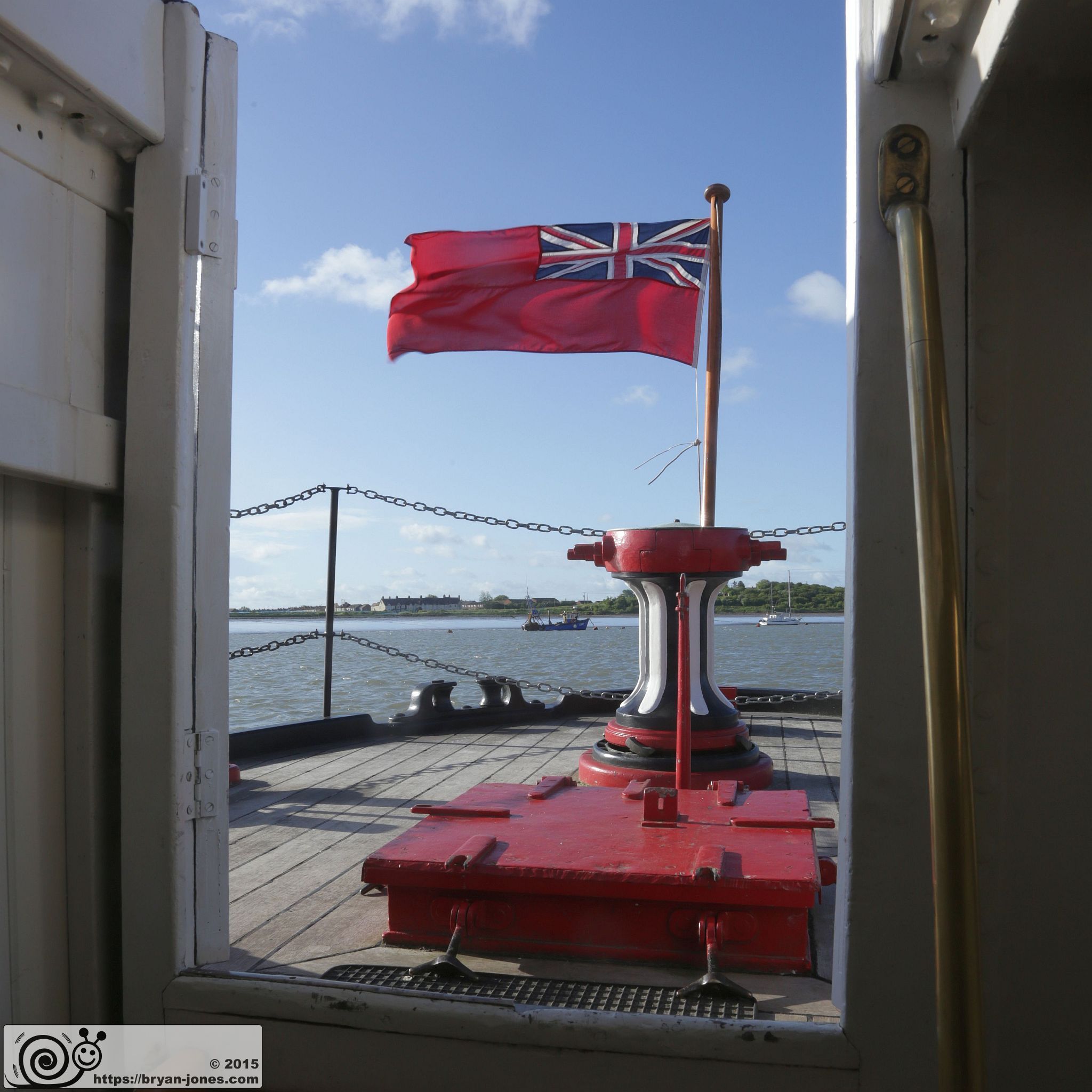 1935 London Fireboat Massey Shaw, a Dunkirk Little Ship on the 2015 80th Anniversary Commemorative Cruise to Dunkirk