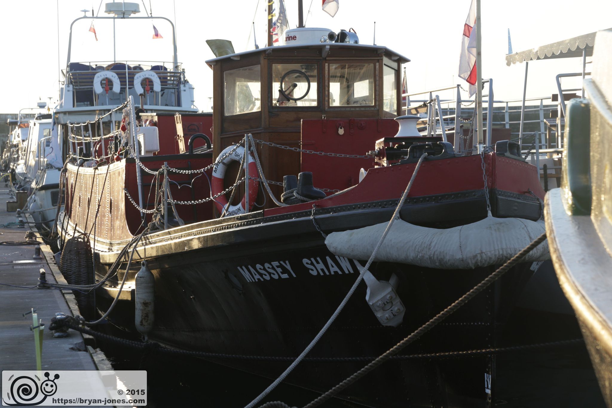 1935 London Fireboat Massey Shaw, a Dunkirk Little Ship on the 2015 80th Anniversary Commemorative Cruise to Dunkirk