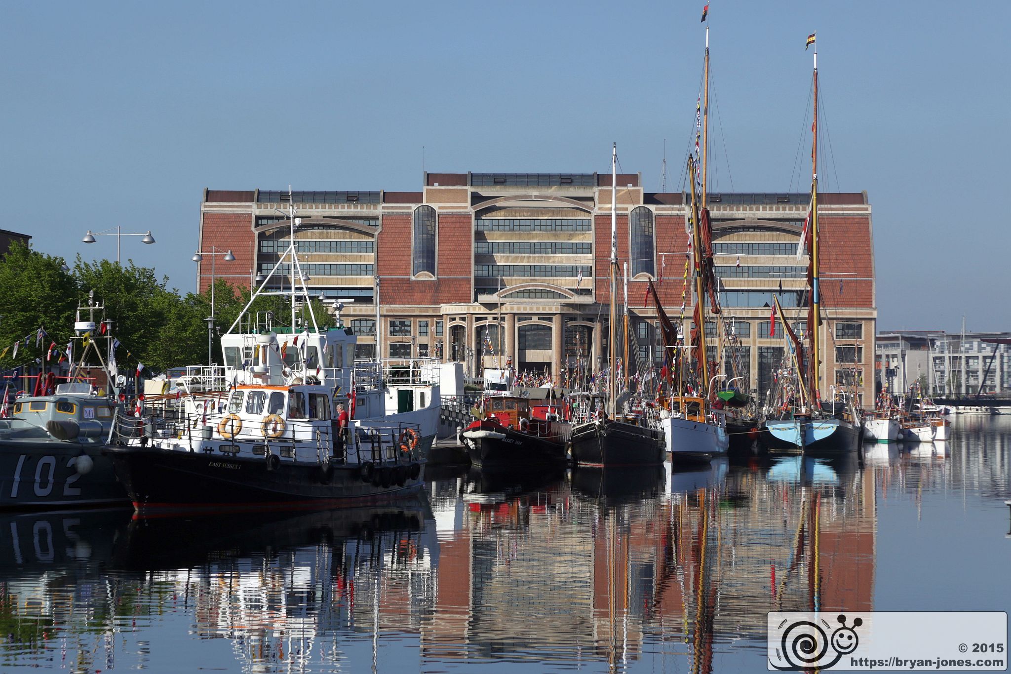 1935 London Fireboat Massey Shaw, a Dunkirk Little Ship on the 2015 80th Anniversary Commemorative Cruise to Dunkirk