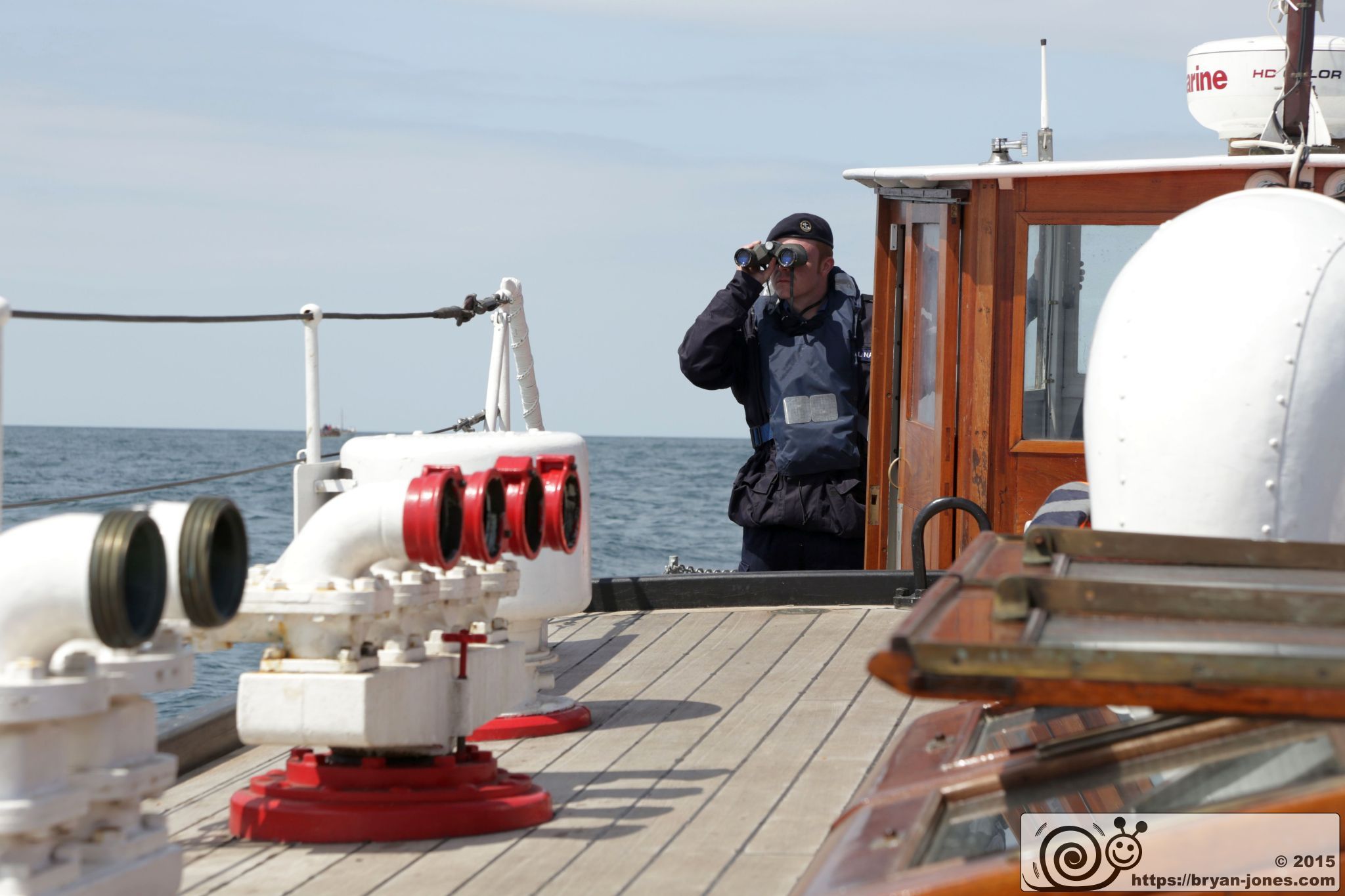 1935 London Fireboat Massey Shaw, a Dunkirk Little Ship on the 2015 80th Anniversary Commemorative Cruise to Dunkirk