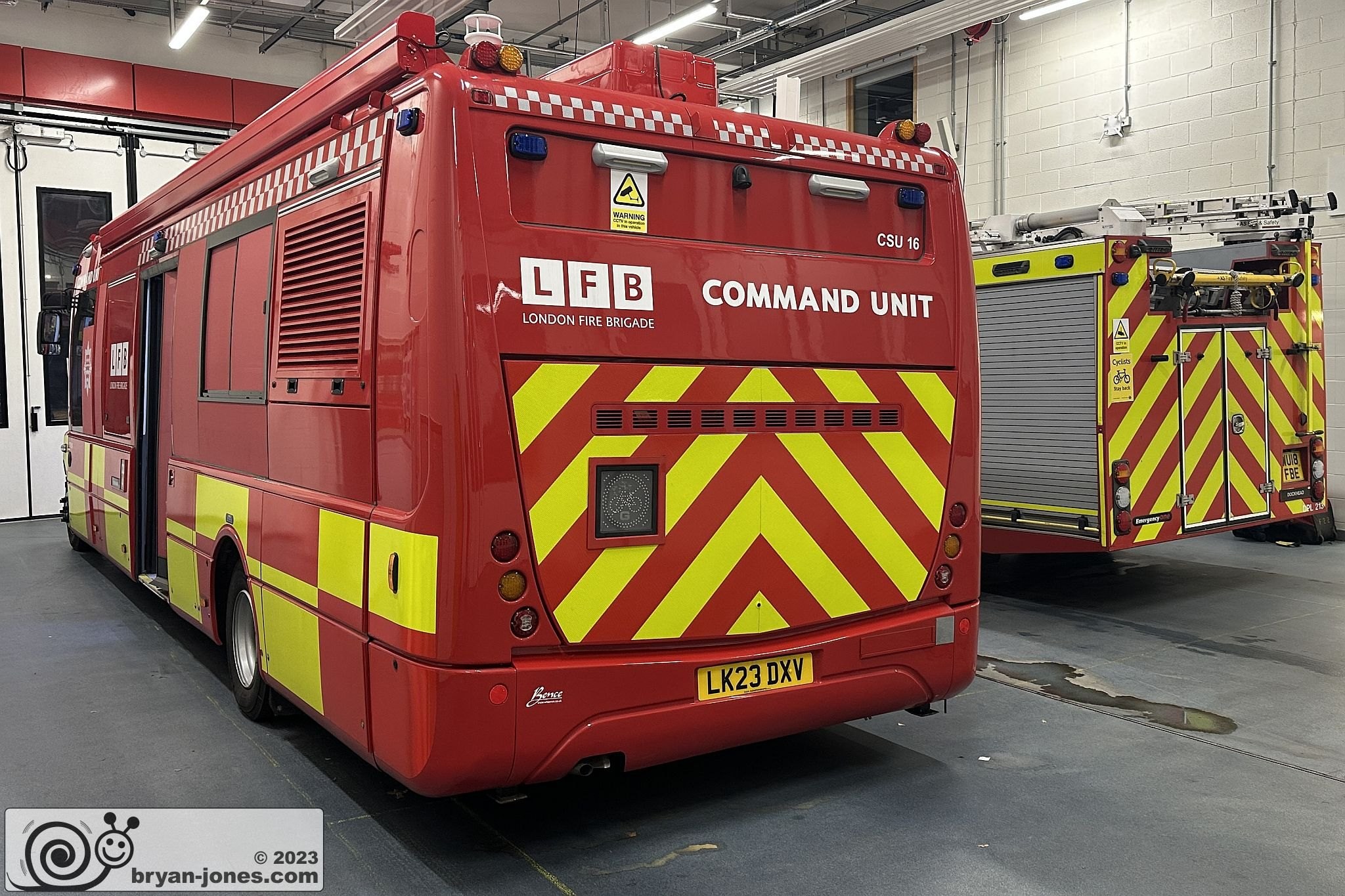 London Fire Brigade 2023 Command Unit