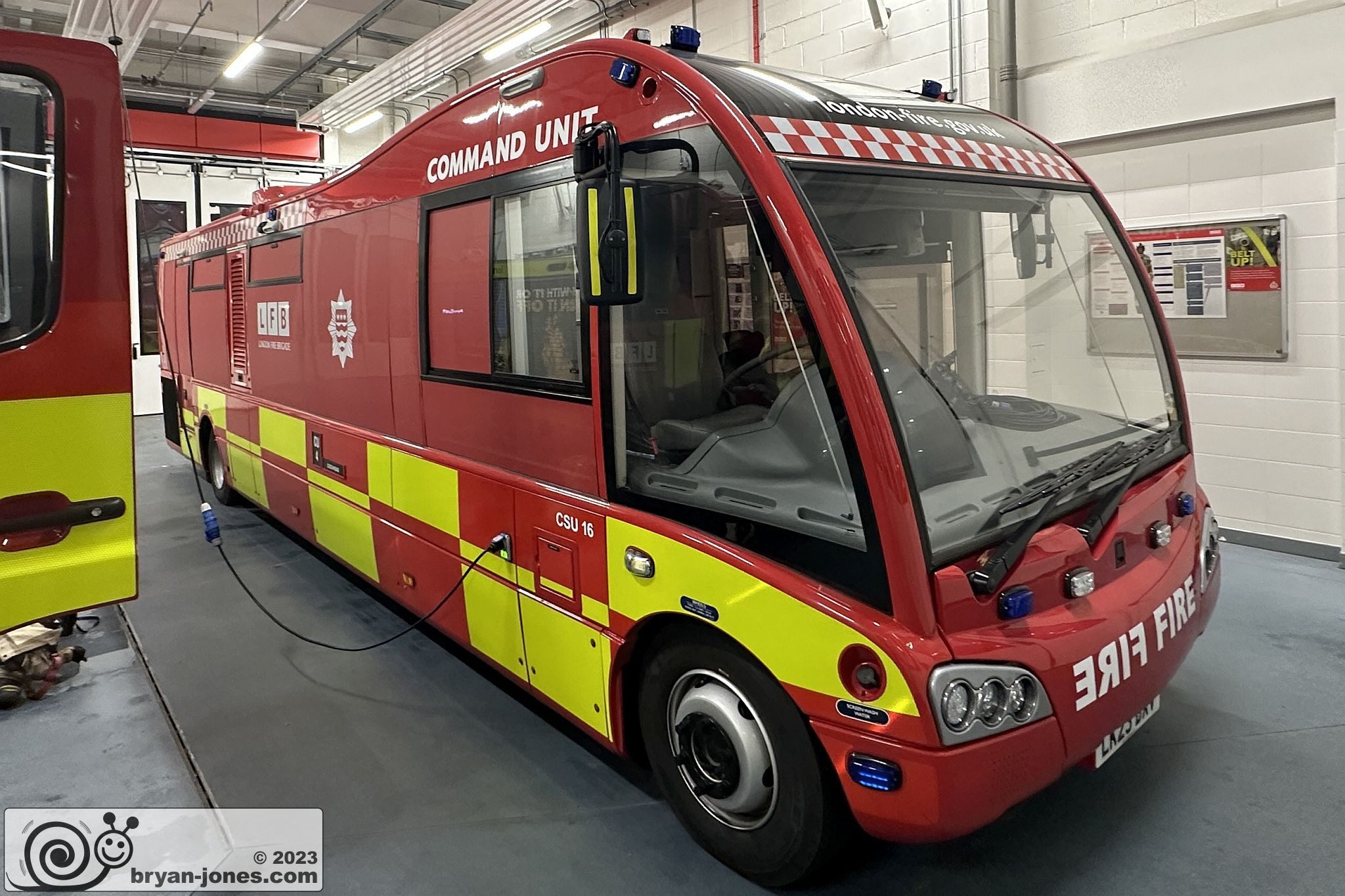 London Fire Brigade 2023 Command Unit