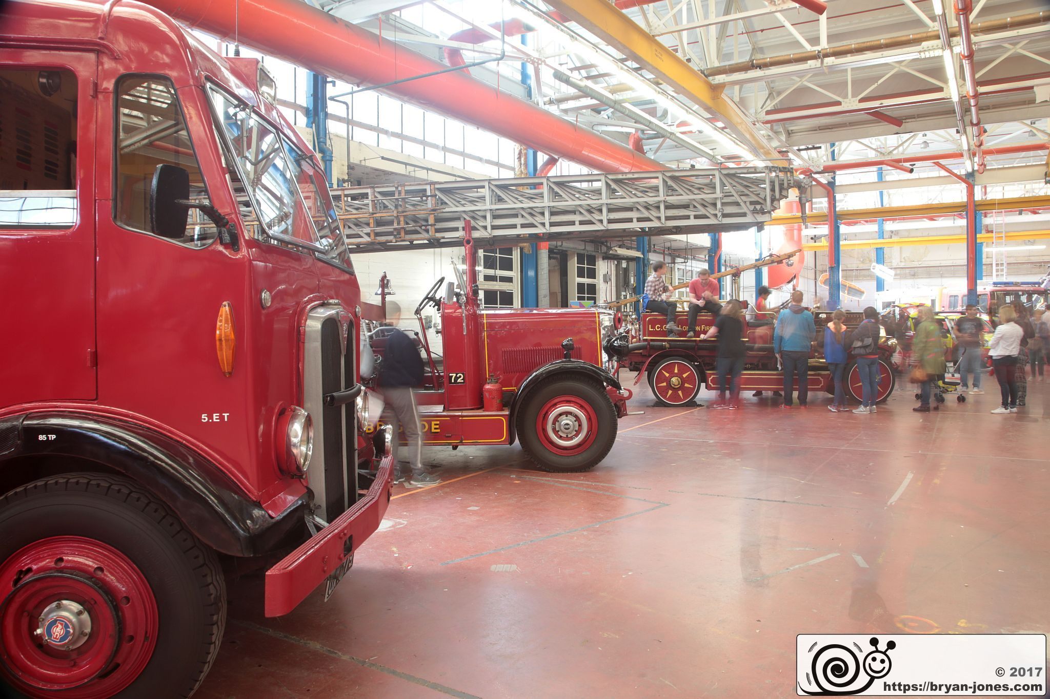 London Fire Brigade Museum at Lambeth Workshops open day 09-Sep-2017.