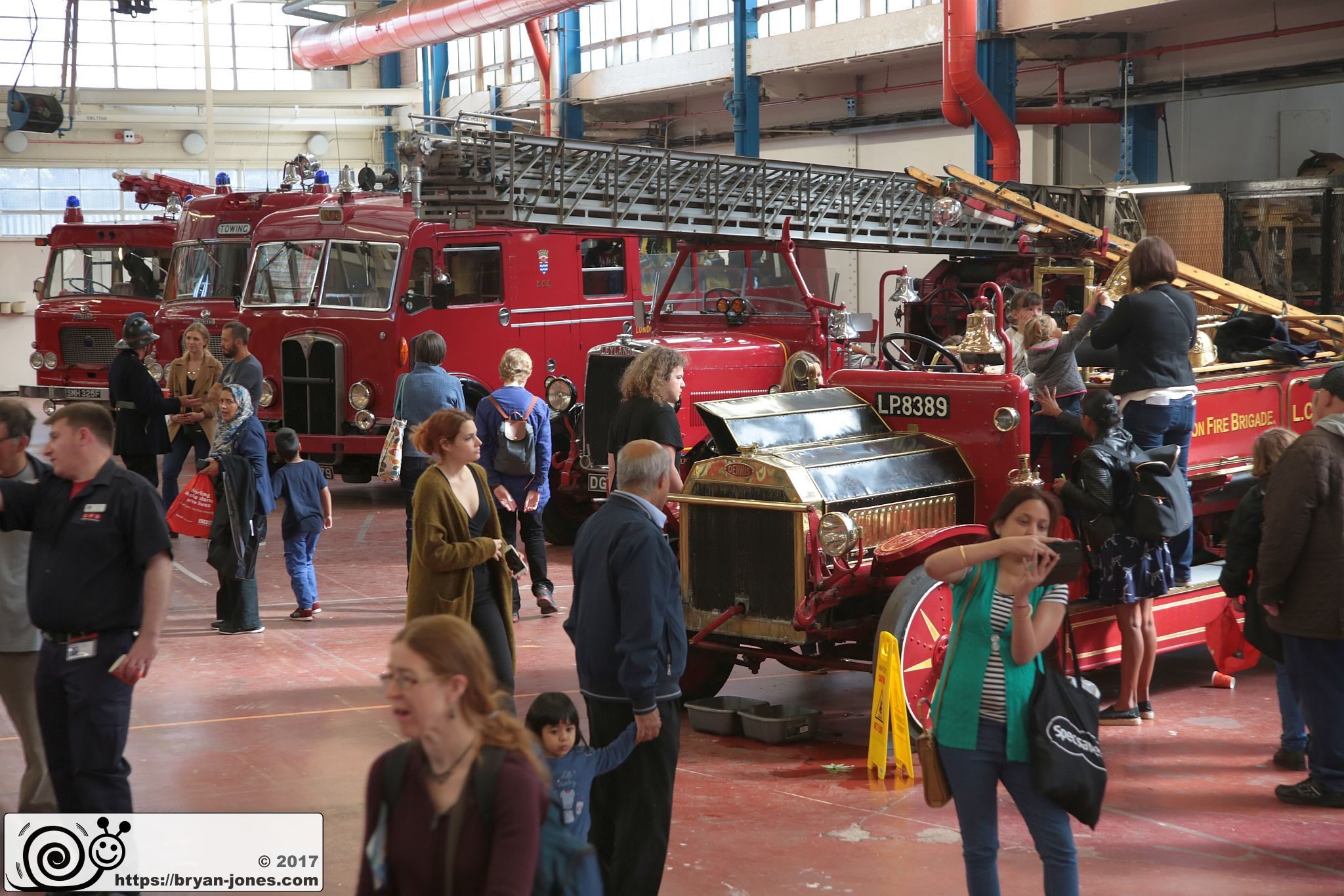 London Fire Brigade Museum at Lambeth Workshops open day 09-Sep-2017.