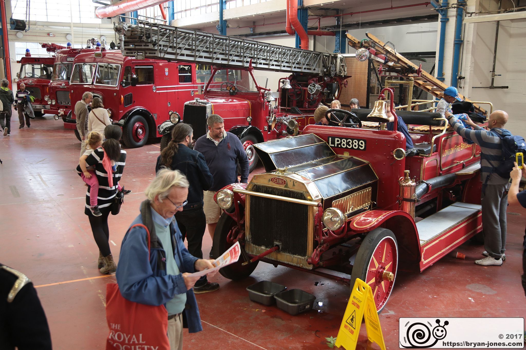 London Fire Brigade Museum at Lambeth Workshops open day 09-Sep-2017.