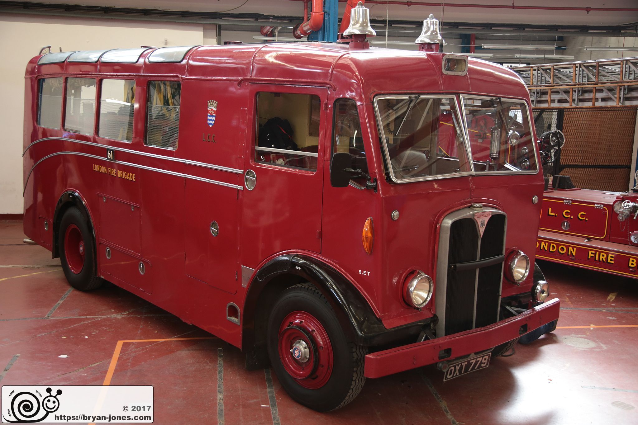 London Fire Brigade Museum at Lambeth Workshops open day 09-Sep-2017.