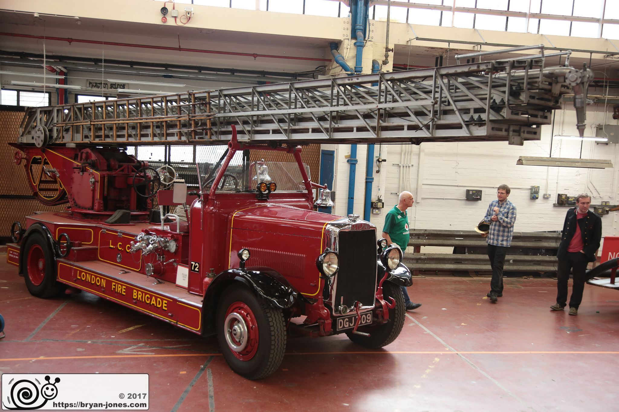 London Fire Brigade Museum at Lambeth Workshops open day 09-Sep-2017.