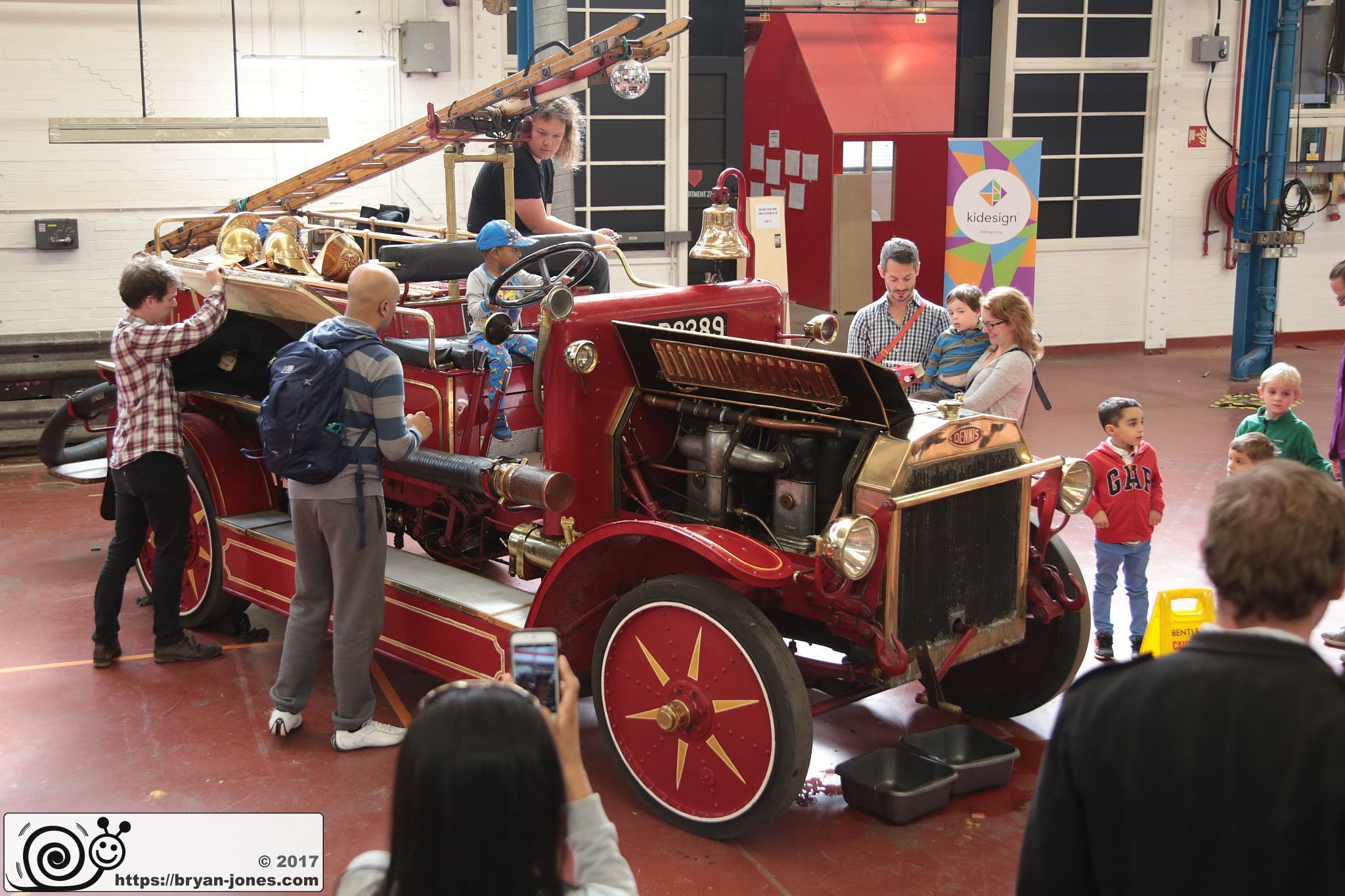 London Fire Brigade Museum at Lambeth Workshops open day 09-Sep-2017.