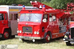 Odiham Fire Show 04-Aug-2019. 1967 Dennis F106 London Fire Brigade fire appliance SMH325F