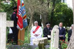 London Fire Brigade Fireman's Corner Memorial Service, 10-Jun-2022