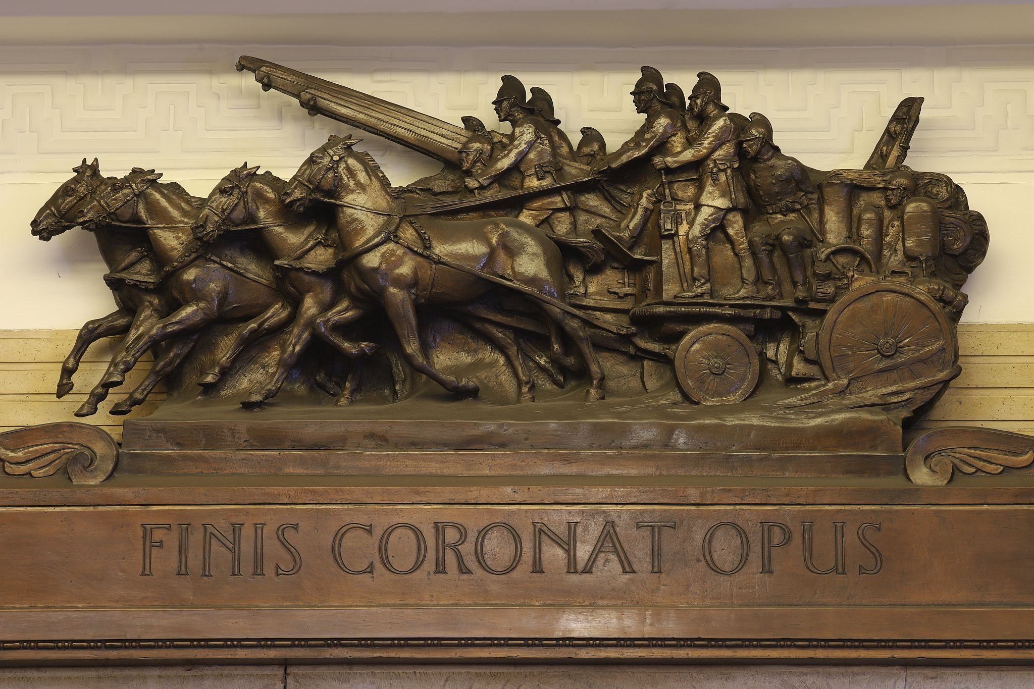 The London Fire Brigade Memorial Hall at Lambeth Fire Station. Photograph taken in October 2023. Copyright Bryan Jones, https://bryan-jones.com bryan@bryan-jones.com