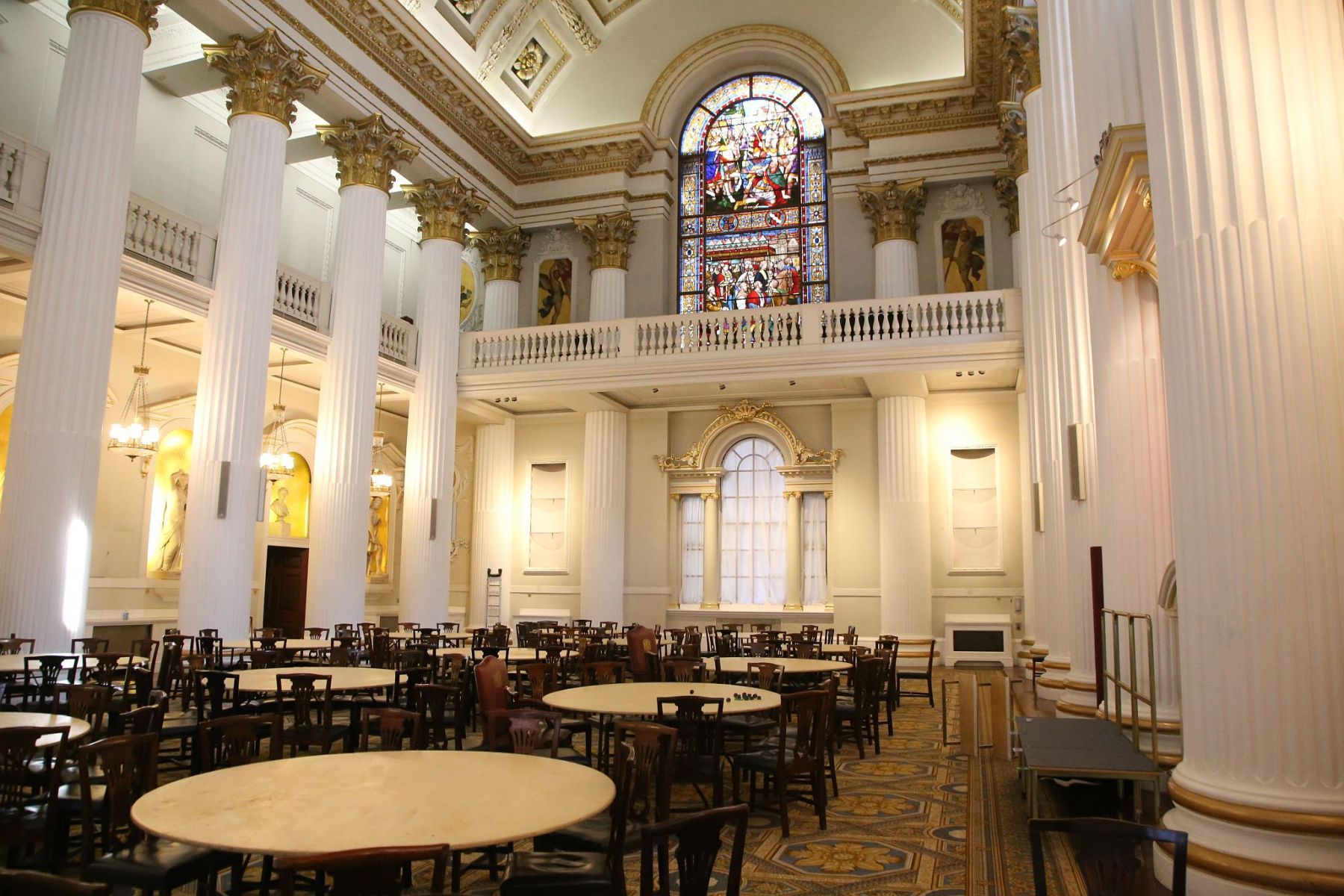The Egyptian Room at The Mansion House, home to the Lord Mayor of the City of London.