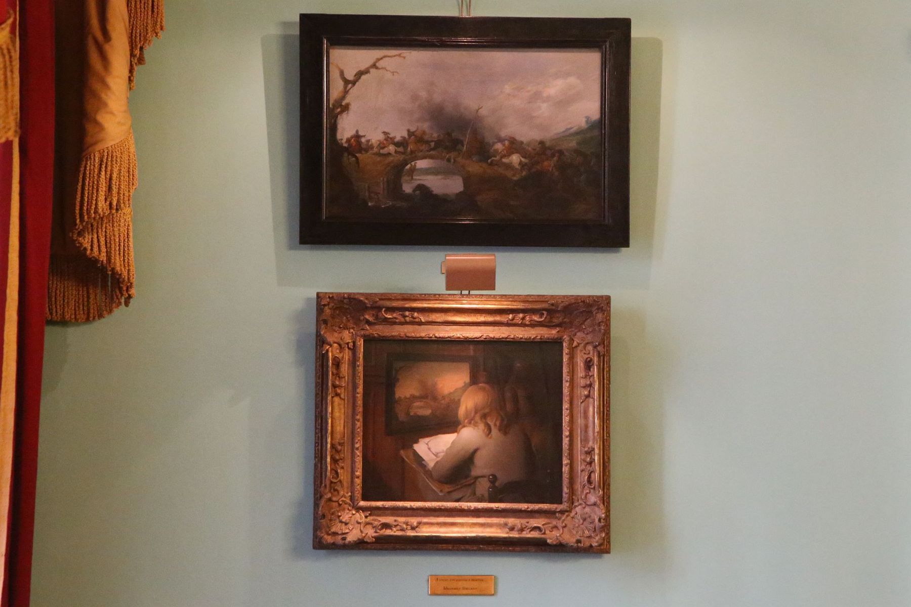 Paintings at The Mansion House, home to the Lord Mayor of the City of London.