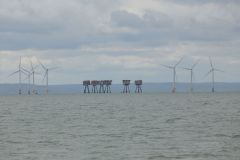 Shivering Sands Fort. Abandoned WW2 Maunsell Forts in the River Thames Estuary. Taken 17-Apr-2017 on an X-Pilot boat tour. World War Two. Anti-aircraft