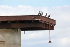 Knock John Fort. Abandoned WW2 Maunsell Forts in the River Thames Estuary. Taken 17-Apr-2017 on an X-Pilot boat tour. World War Two. Anti-aircraft
