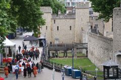 The triennial church battle on Ascension Day (26th May) between the Yeoman Warders (Beefeaters) of The Tower of London and the Clergy of All Hallows by the Tower. about the exact location of the parish (church) boundary.. Beating the Bounds.